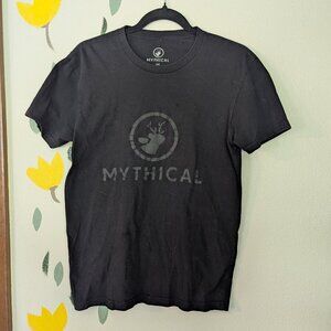 All Black GMM Mythical logo shirt